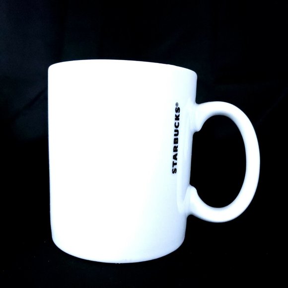 Starbucks Coffee Mug Logo 15oz White Green - Picture 2 of 5